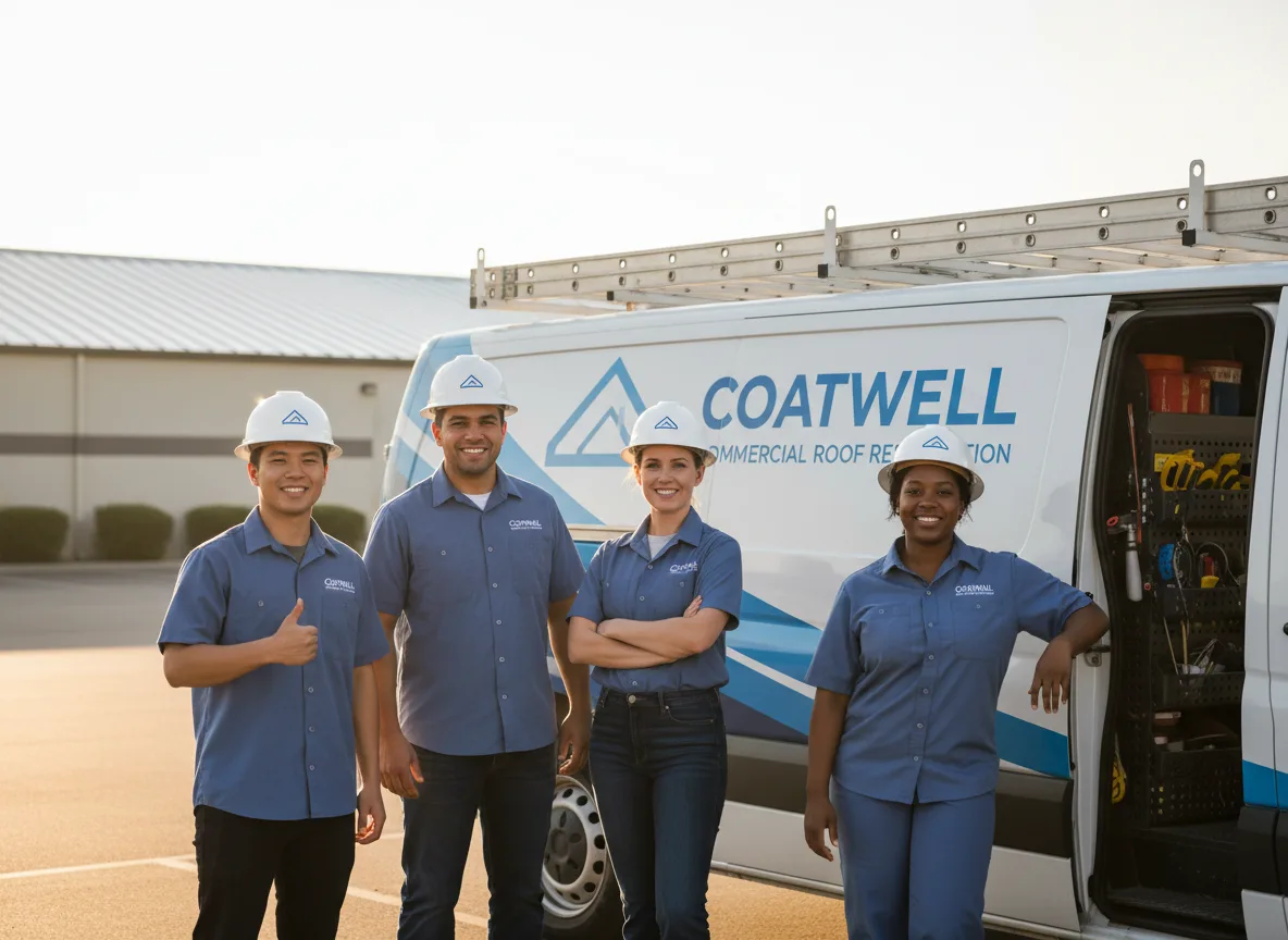 Commercial roof coating company in New Boston, IL